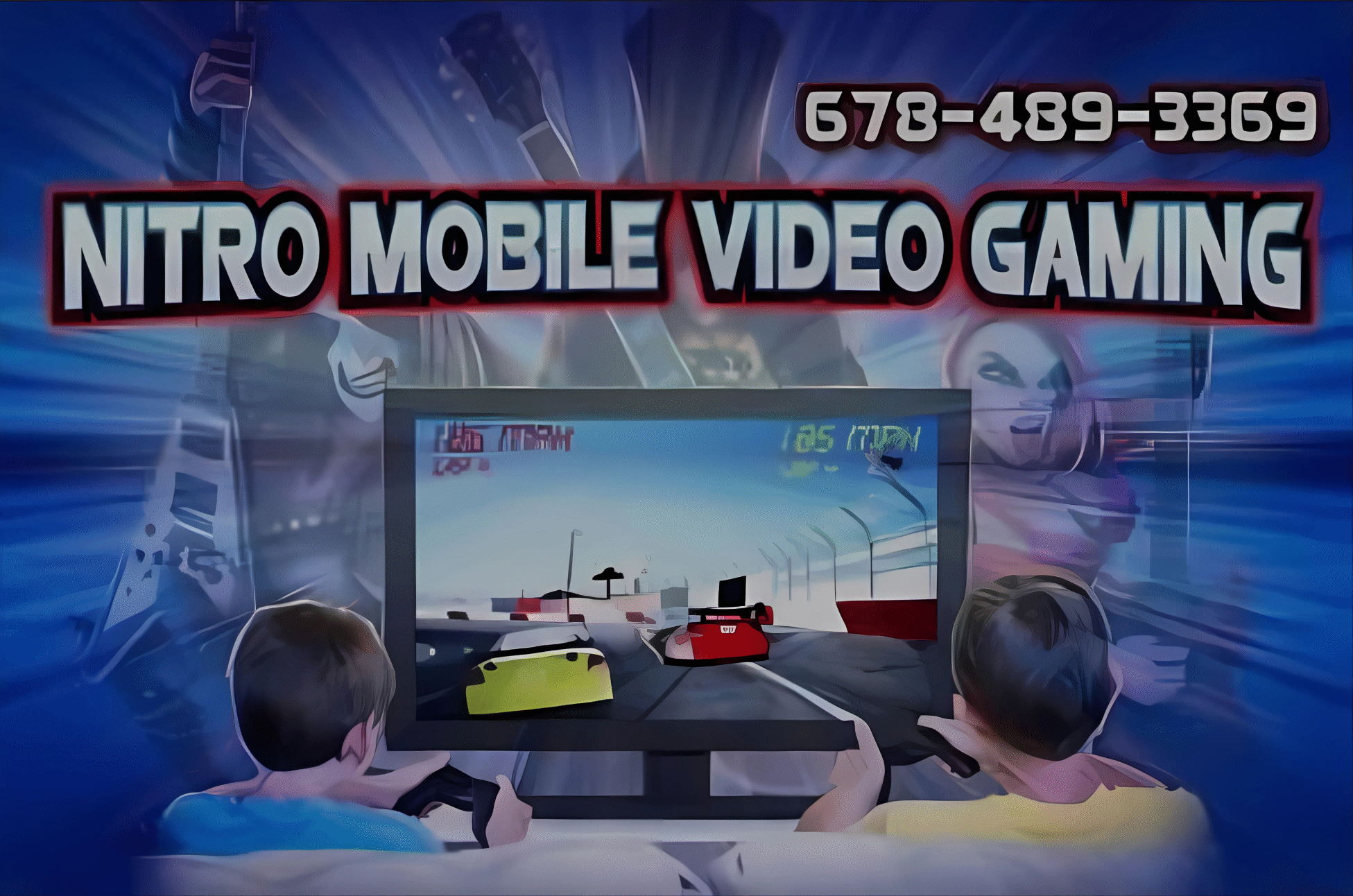 Nitro Mobile Video Game Truck Atlanta